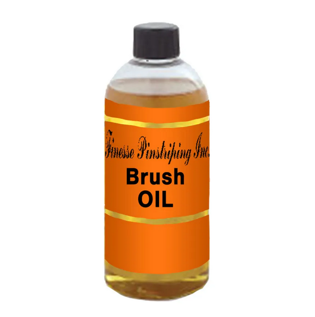 What is the best pinstriping brush oil for professional use?